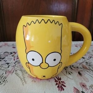 Bart Simpson Coffee Mug "Don't Have A Cow Man!" Series Cartoon 2014